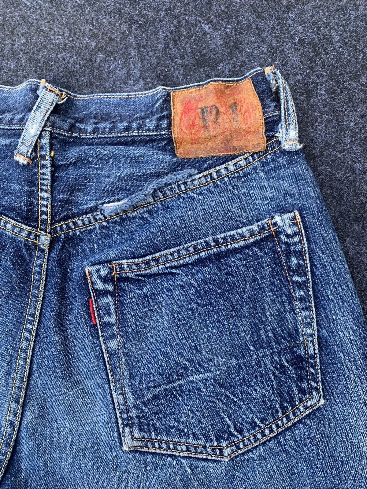 Evisu Vintage Evis selvedge No1 (old name before evisu). Size US 28 / EU 44 - 14 Thumbnail