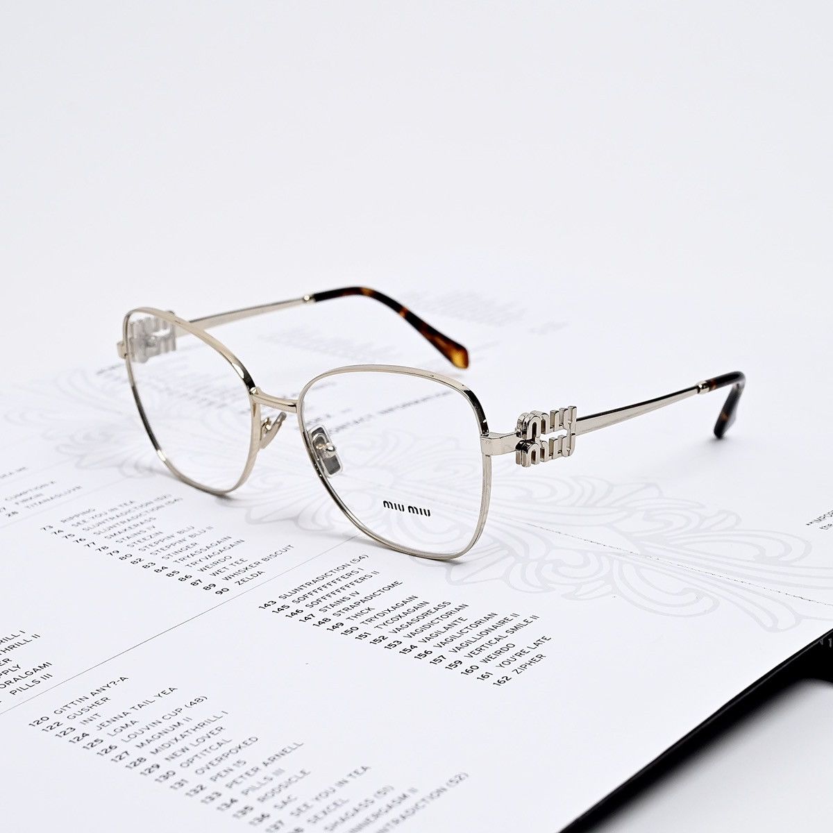 Miu Miu MIU MIU 0MU 50XV GLASSES Size ONE SIZE - 1 Thumbnail