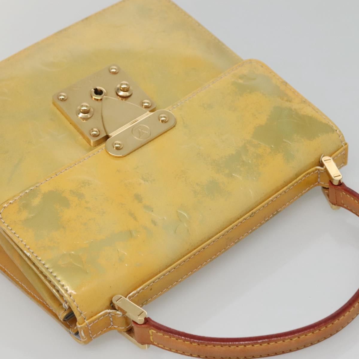 Louis Vuitton LOUIS VUITTON Monogram Vernis Spring Street Hand Bag Gris Size ONE SIZE - 6 Thumbnail
