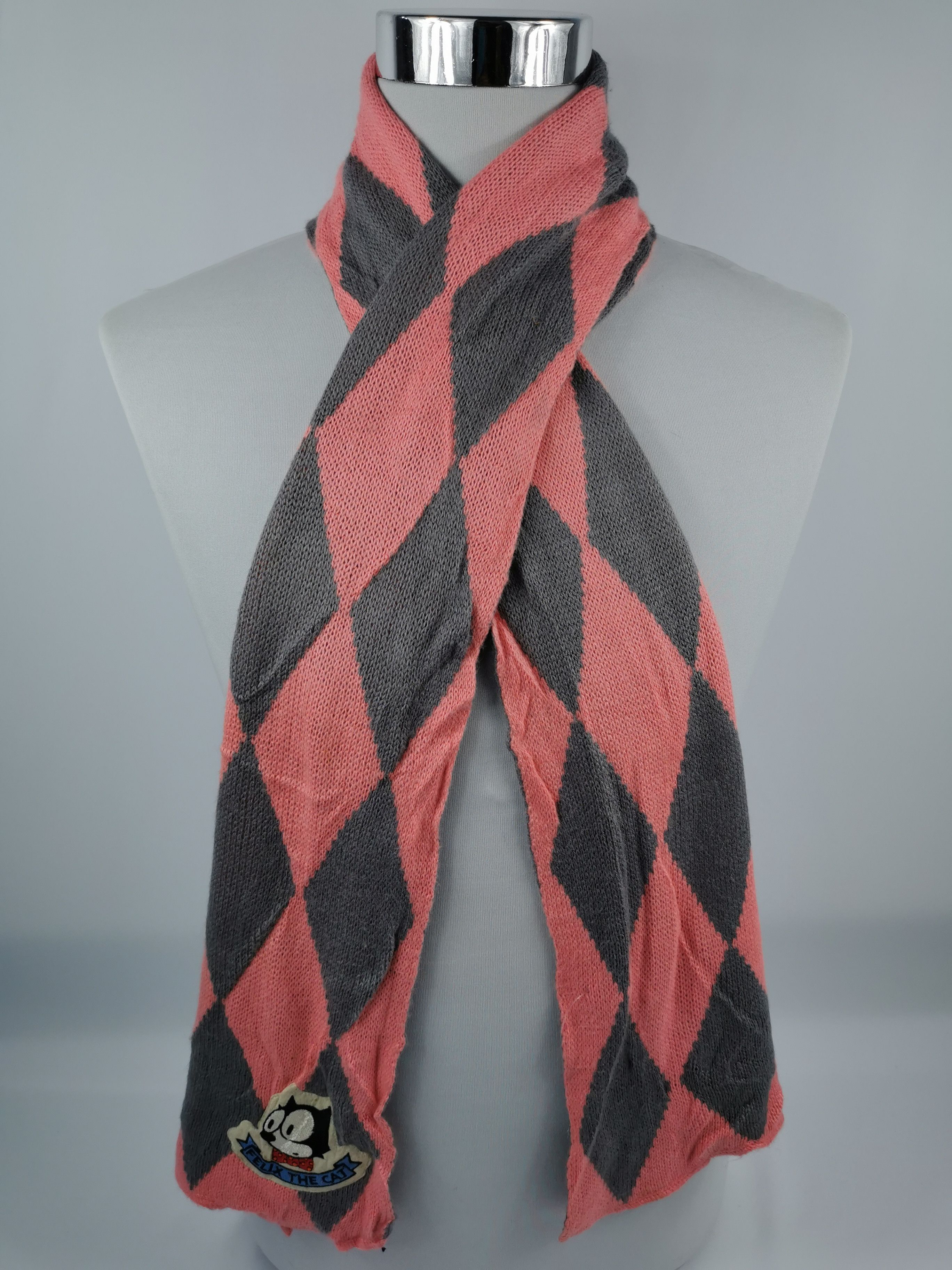 Vintage Felix the cat scarf muffler Size ONE SIZE - 1 Thumbnail
