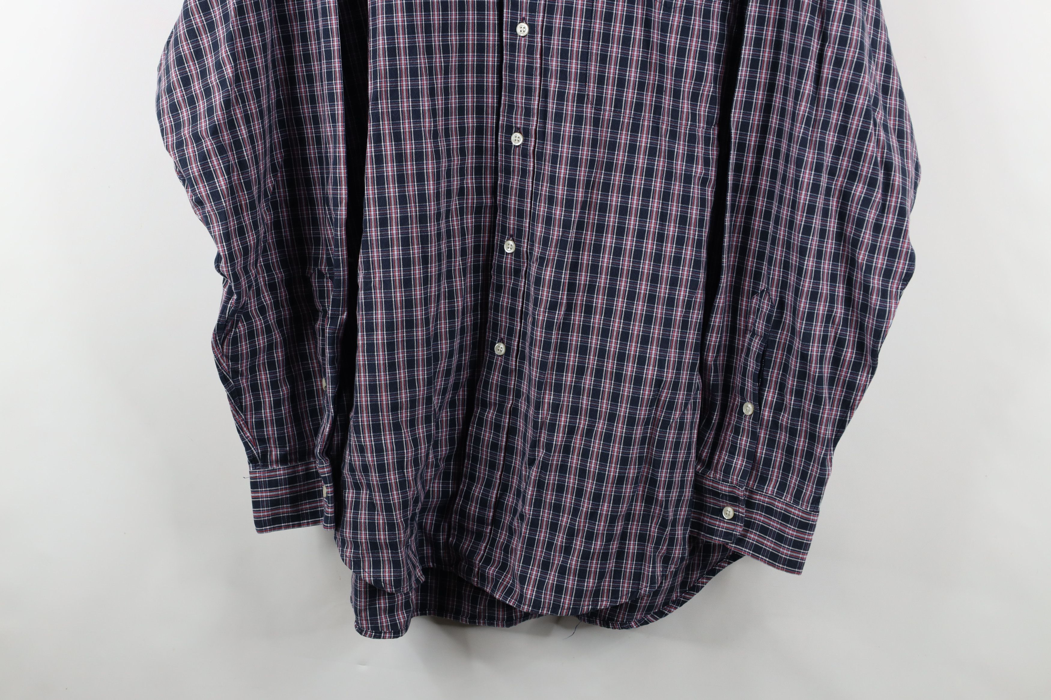 Ralph Lauren × Vintage Vintage 90s Ralph Lauren Heavy Baggy Fit Button Down Shirt Size US L / EU 52-54 / 3 - 3 Thumbnail
