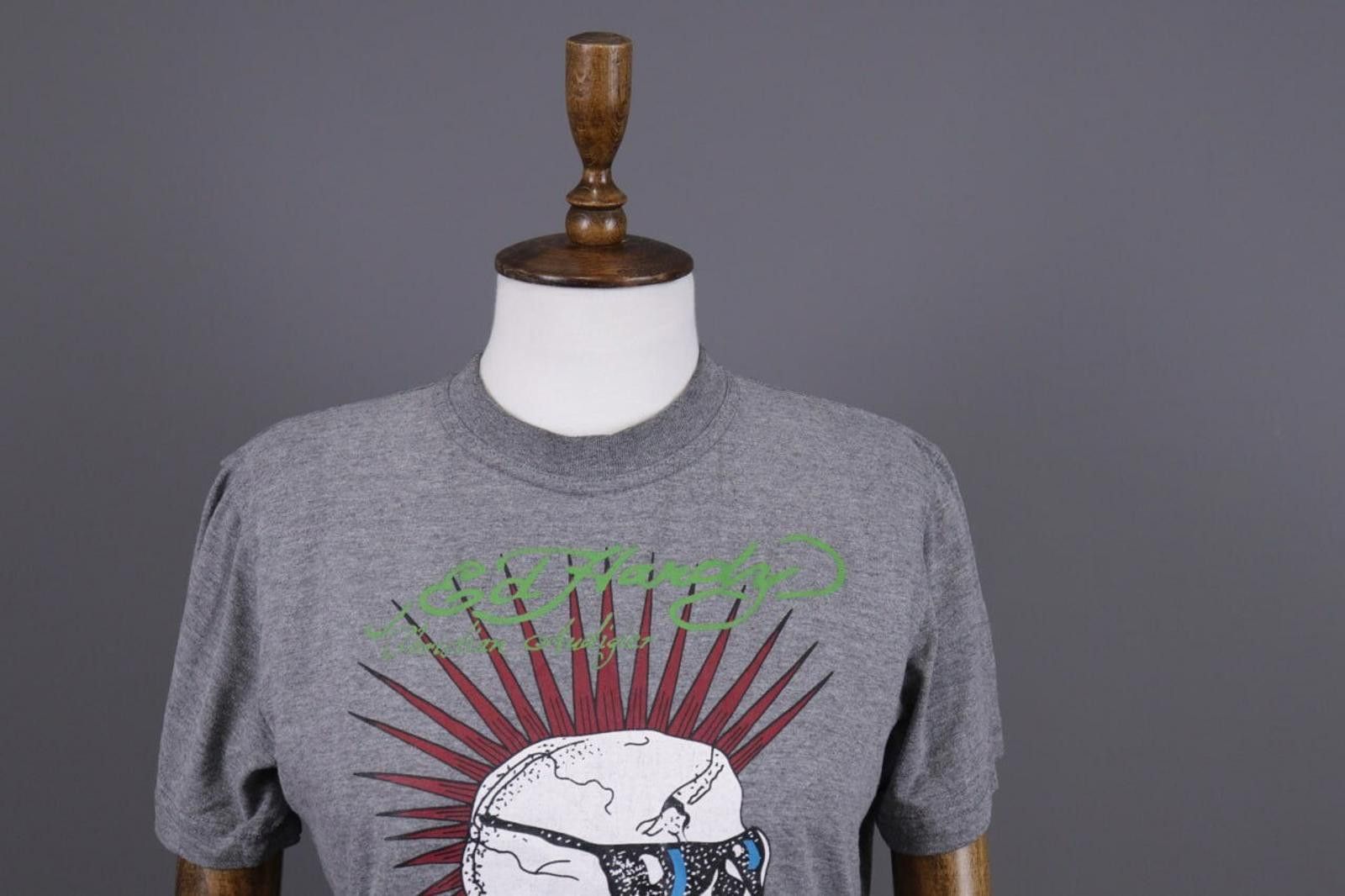 Ed Hardy Ed Hardy by Christian Audigier Scool Print T-Shirt Size S Size S / US 4 / IT 40 - 2 Thumbnail