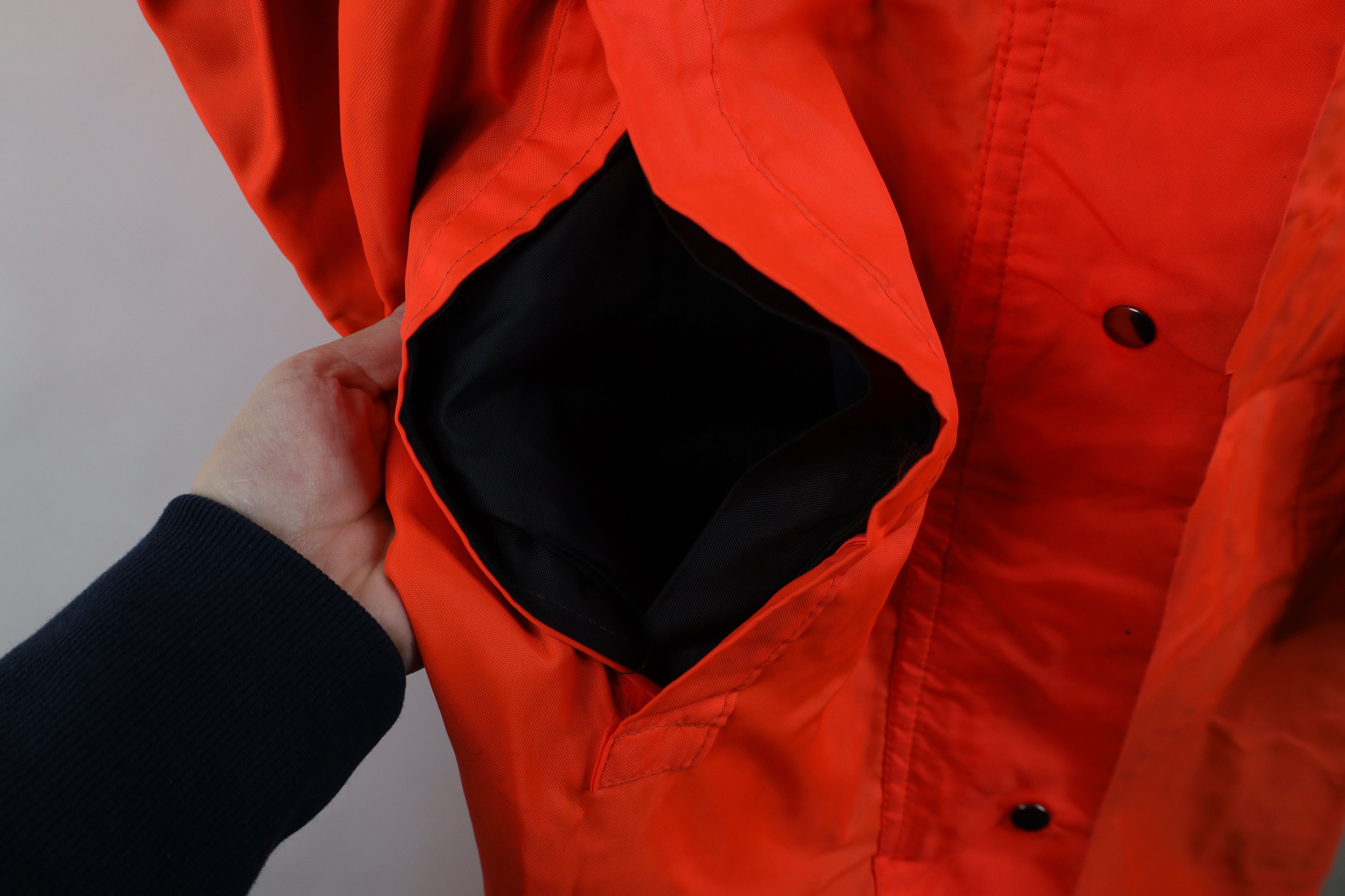 Vintage Vintage 70s Streetwear Reversible Length Windbreaker Jacket Size US M / EU 48-50 / 2 - 7 Thumbnail