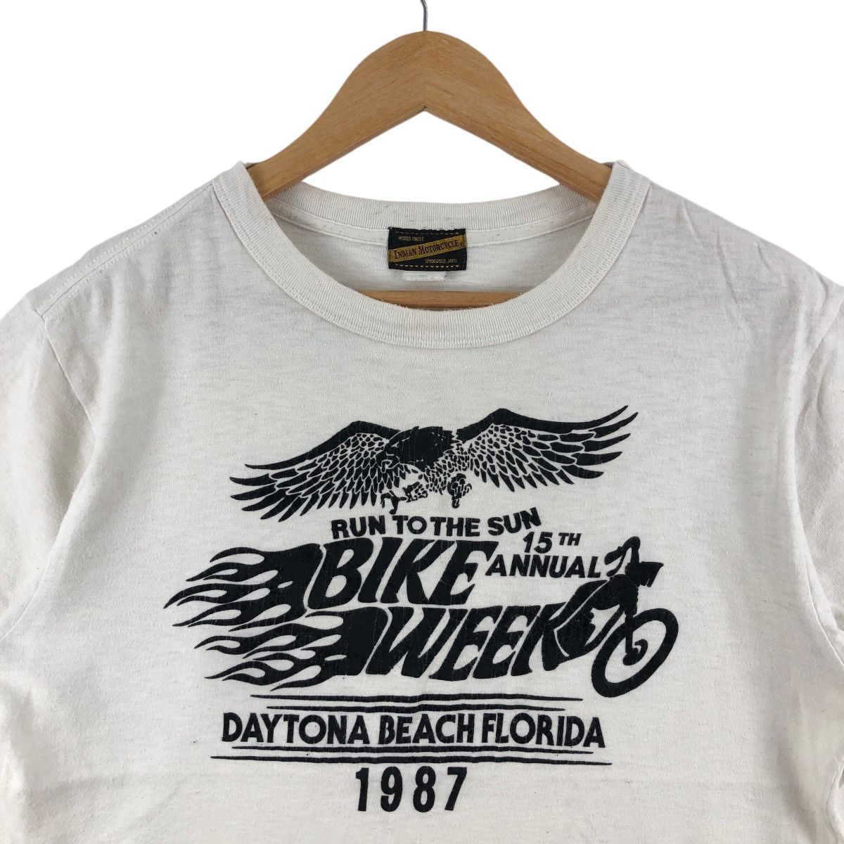 Indian Motorcycle × Toyo Enterprises × Vintage Vintage Indian Motorcycle Toyo Enterprise T-Shirt Size US M / EU 48-50 / 2 - 2 Thumbnail