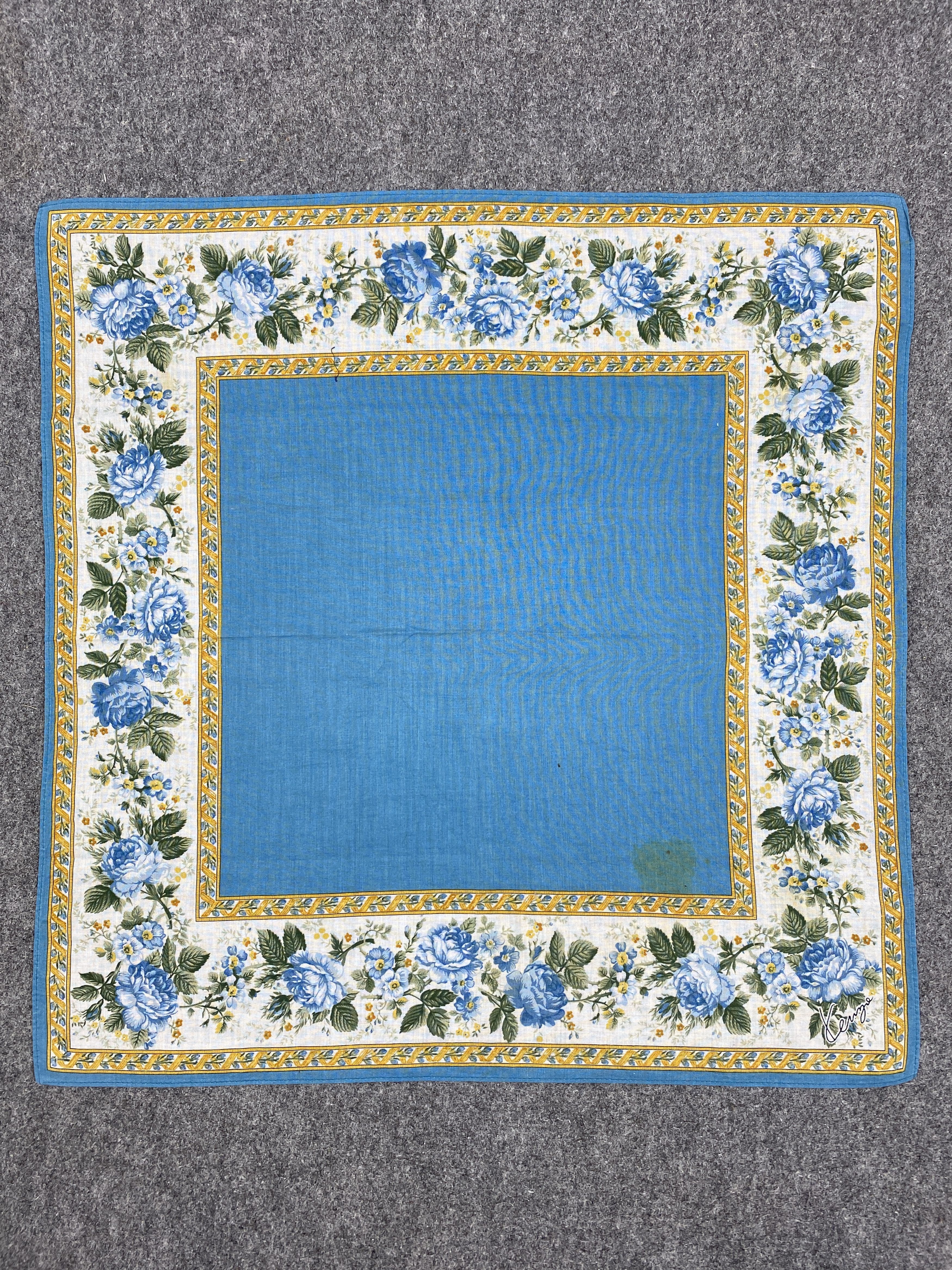 Kenzo × Vintage Kenzo Handkerchief / Bandana / Neckerchief HKC0335 Size ONE SIZE - 4 Thumbnail
