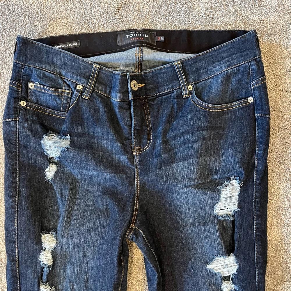 Torrid Torrid bombshell skinny jeans Size 38" / US 16 / IT 52 - 2 Thumbnail