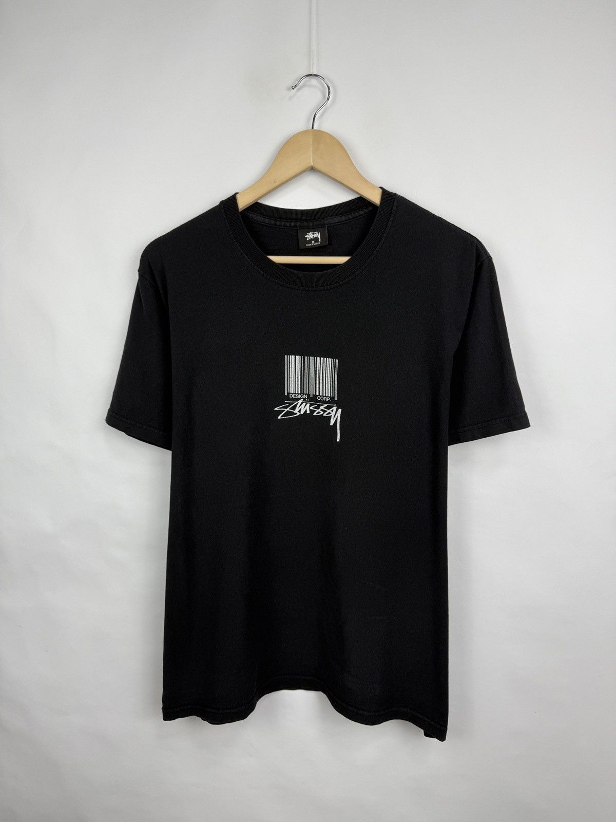 Stussy 🇺🇸 Vintage Y2K Stussy Barcode T-Shirt Rare Retro Hype Size US M / EU 48-50 / 2 - 2 Thumbnail