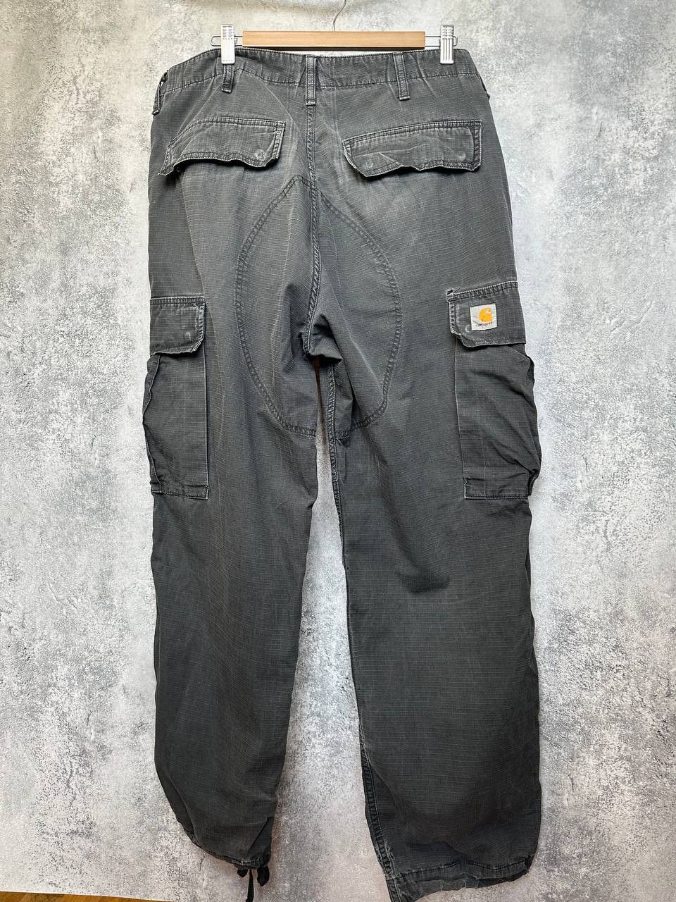 Carhartt Wip Carhartt WIP Cargo Pants Vintage Distressed Avant-Garde Size US 36 / EU 52 - 3 Thumbnail
