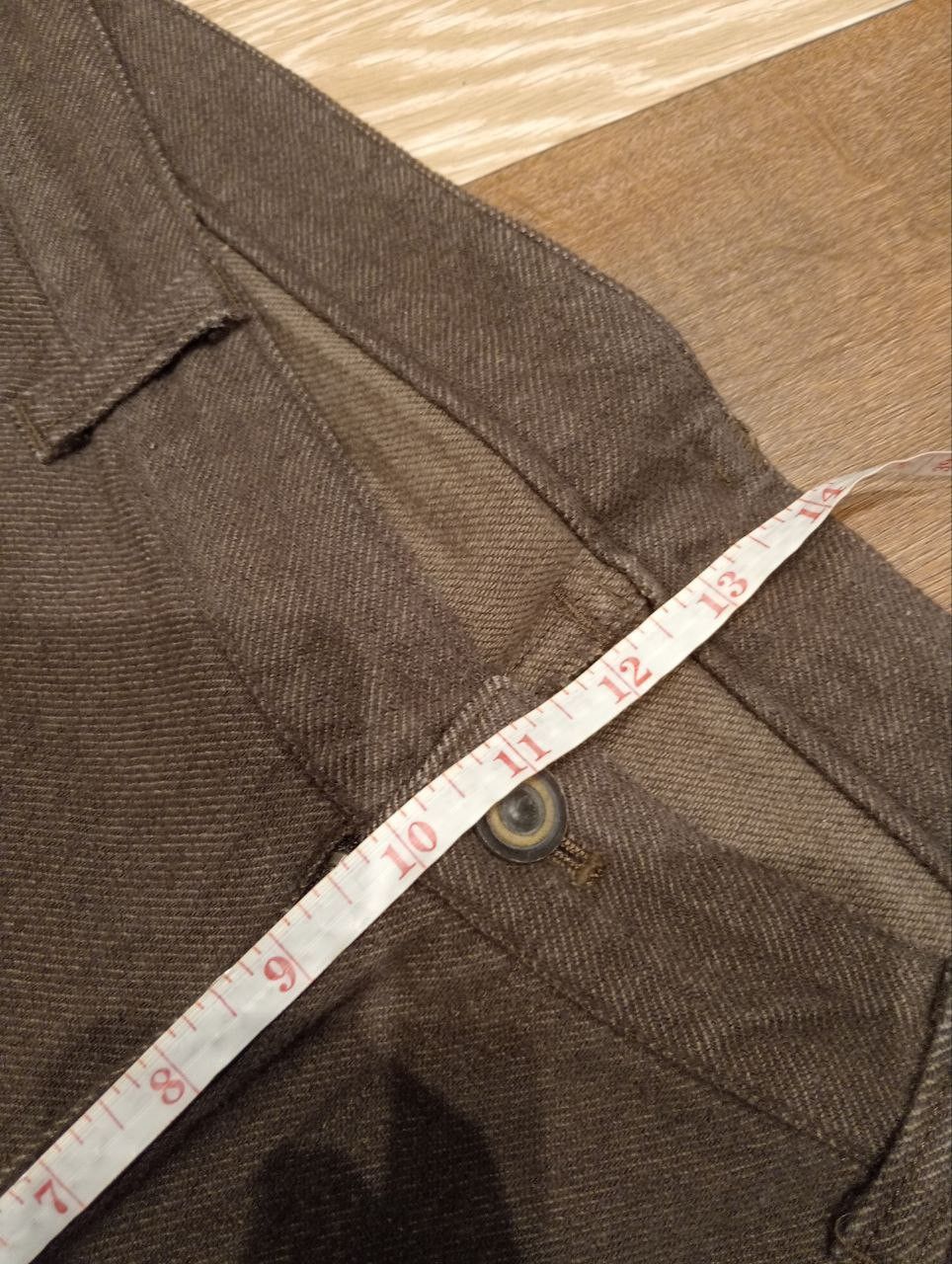 Japanese Brand JAPANESE PROHIBIT COTTON WOOL VINTAGE PANTS - SIZE L Size US 34 / EU 50 - 15 Thumbnail