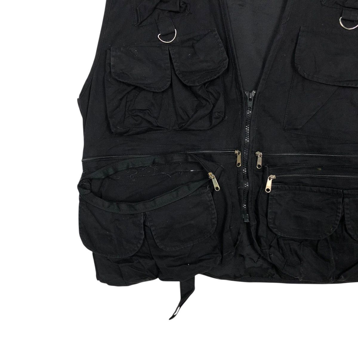 Vintage 🔥VINTAGE UTILITY CARGO VEST JACKET BIKER TRIUMPH Size US M / EU 48-50 / 2 - 6 Thumbnail