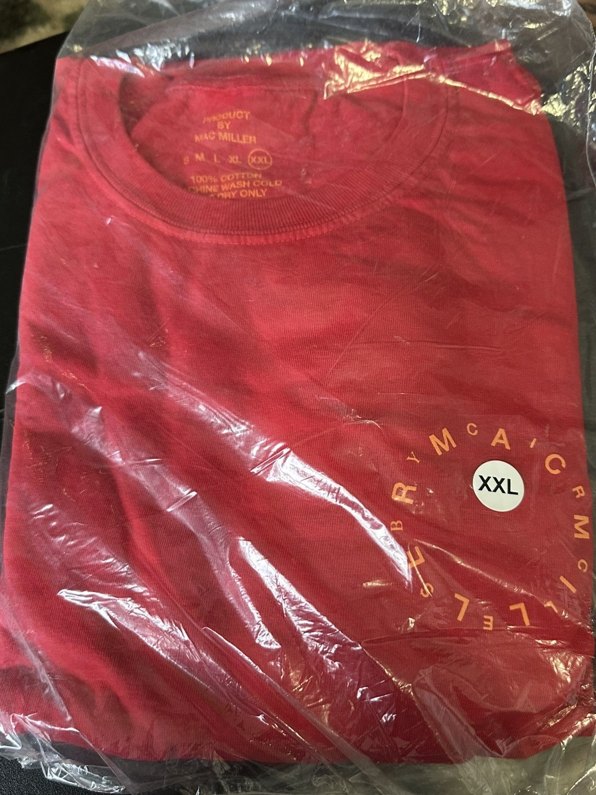 Mac Miller Mac Miller Red Circles Tee Size US XXL / EU 58 / 5 - 1 Thumbnail