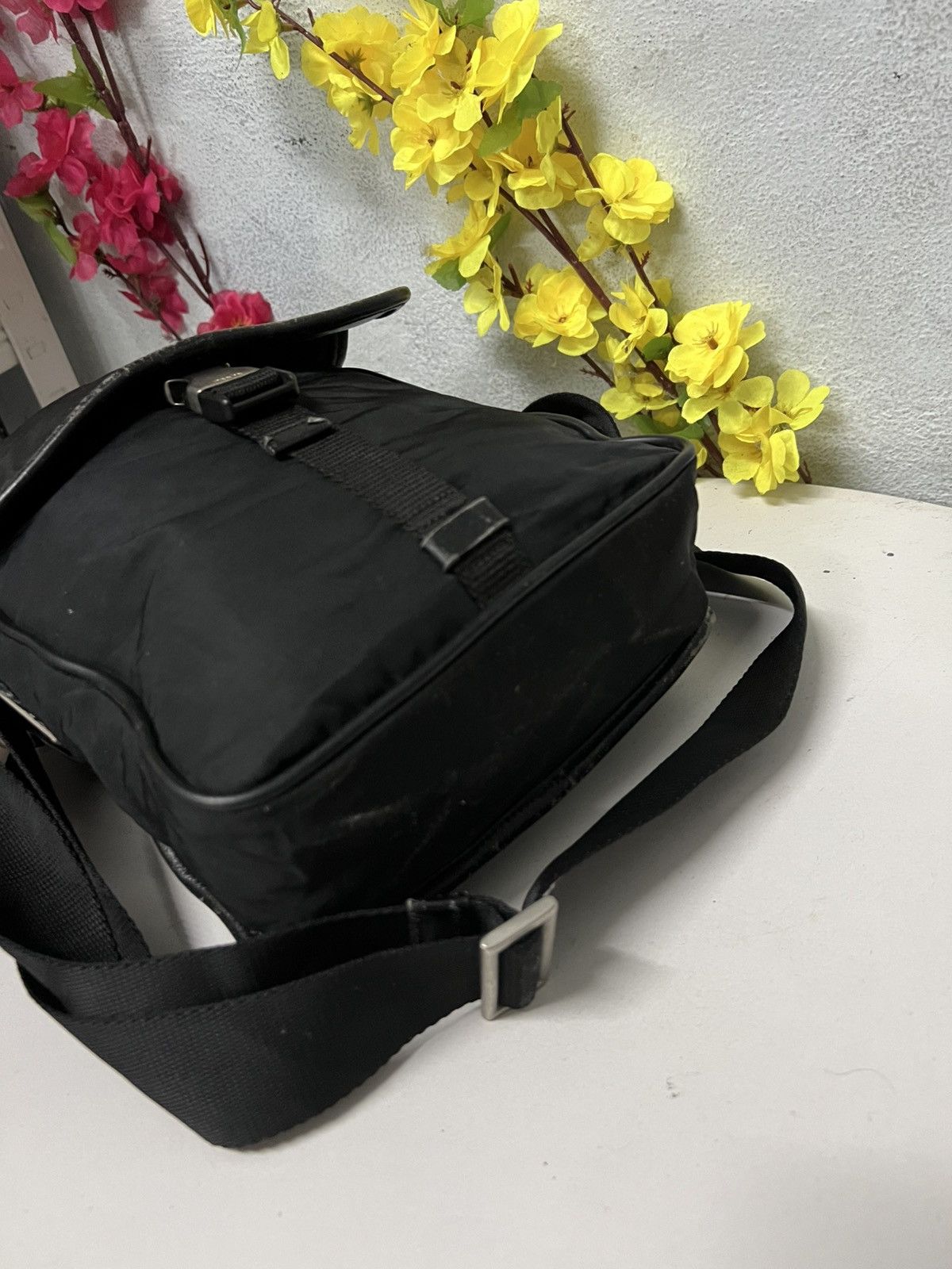 Prada Authentic Vintage Prada Black Shoulder Size ONE SIZE - 9 Thumbnail