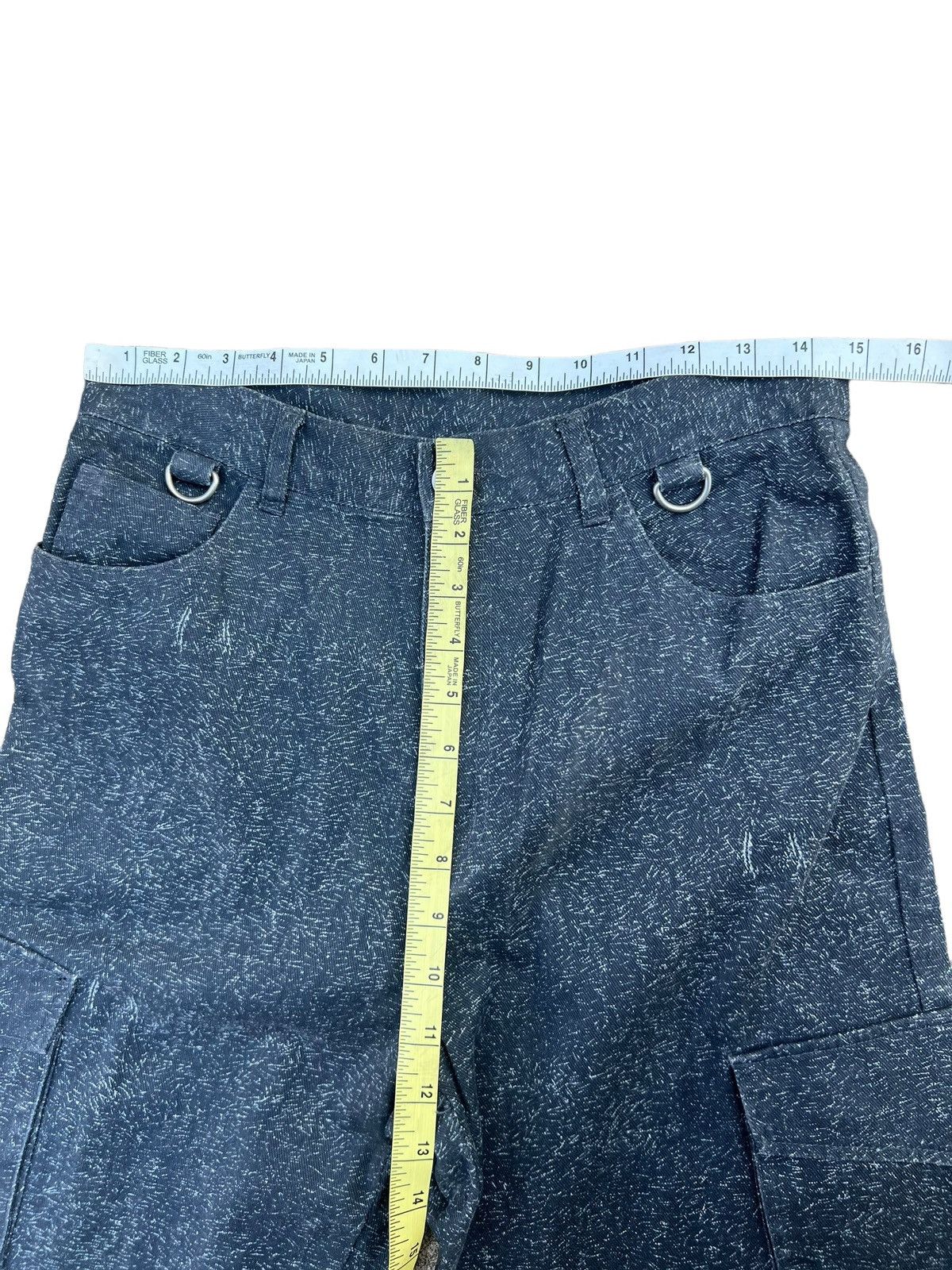 Vintage Slash Number Bondage Cargo Trouser Pant Size US 29 - 3 Thumbnail