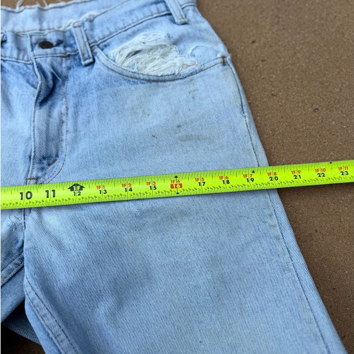 Levi's Vtg 80's Levi's 684 Orange Tab Bellbottom Flare Jeans 31x32 Size US 30 / EU 46 - 12 Thumbnail