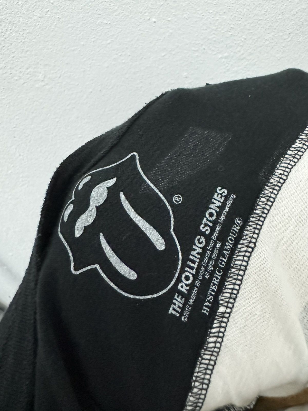 Hysteric Glamour × Japanese Brand × The Rolling Stones Hysteric Glamour x Rolling Stones 3Q tee Size US XS / EU 42 / 0 - 6 Thumbnail