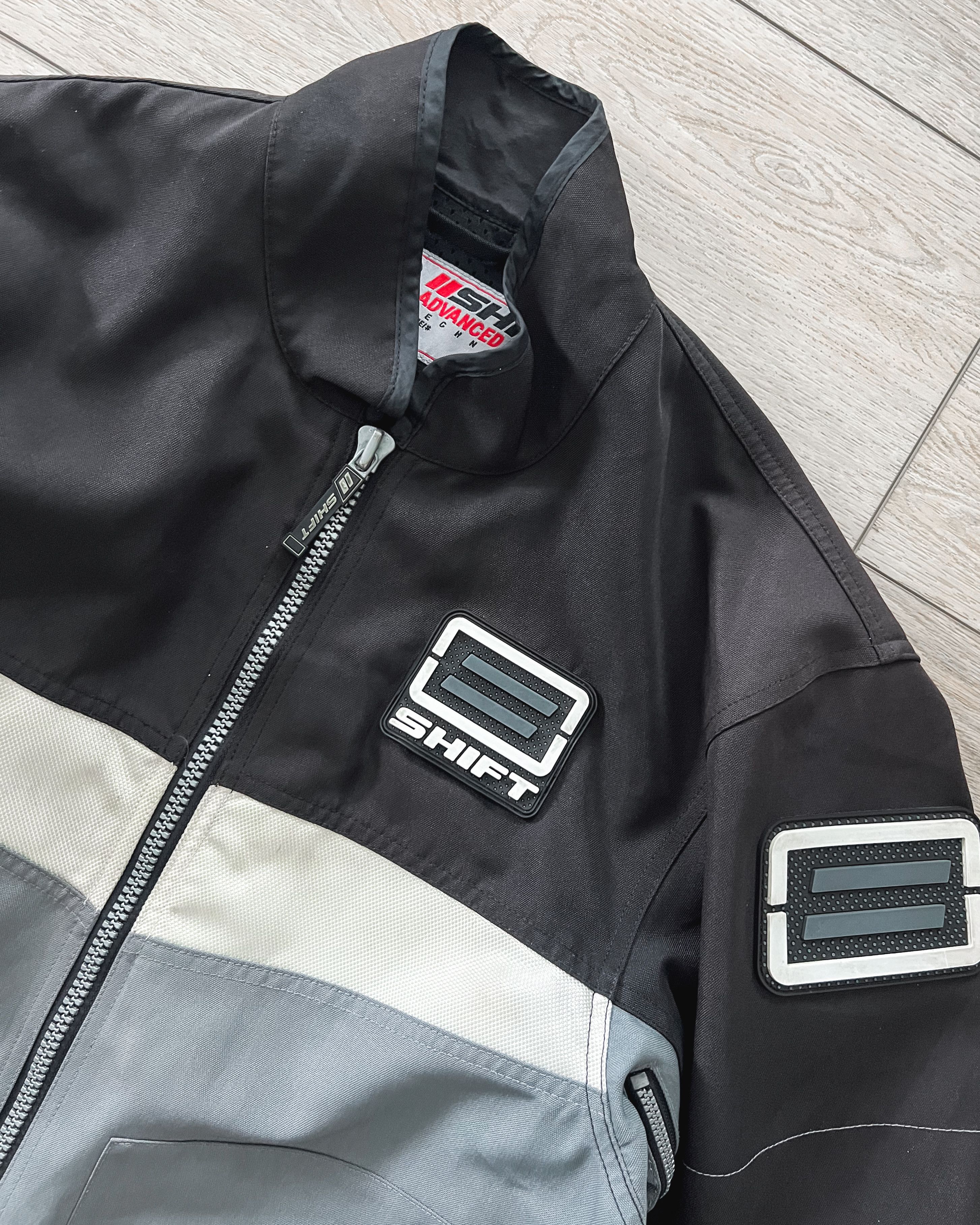 Vintage Vintage Y2K Shift Moto Racing Motorcycle Jacket Size US XL / EU 56 / 4 - 3 Thumbnail