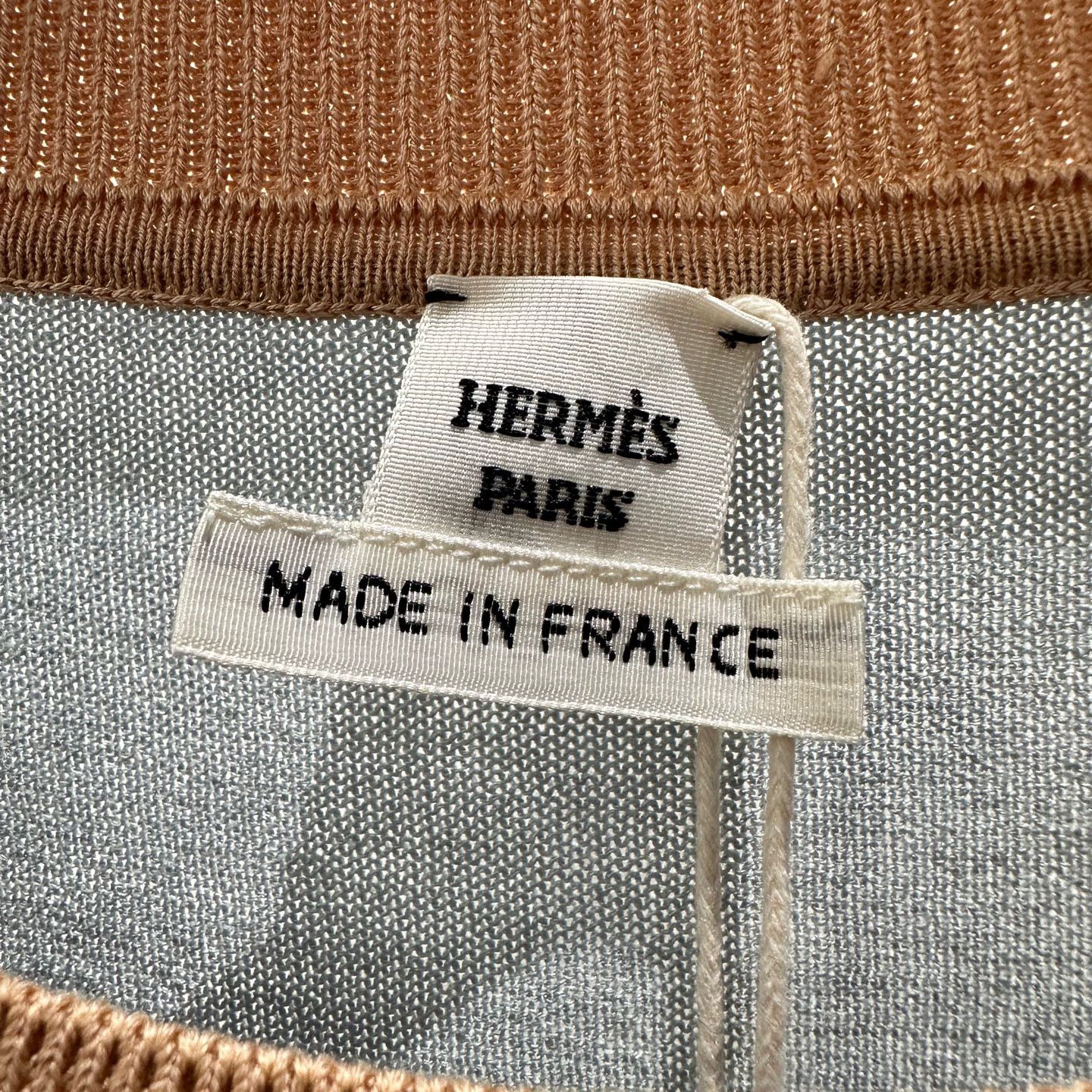Hermes Hermès 26 New Carriage Silk Long Sleeve 42 Size M / US 6-8 / IT 42-44 - 3 Thumbnail