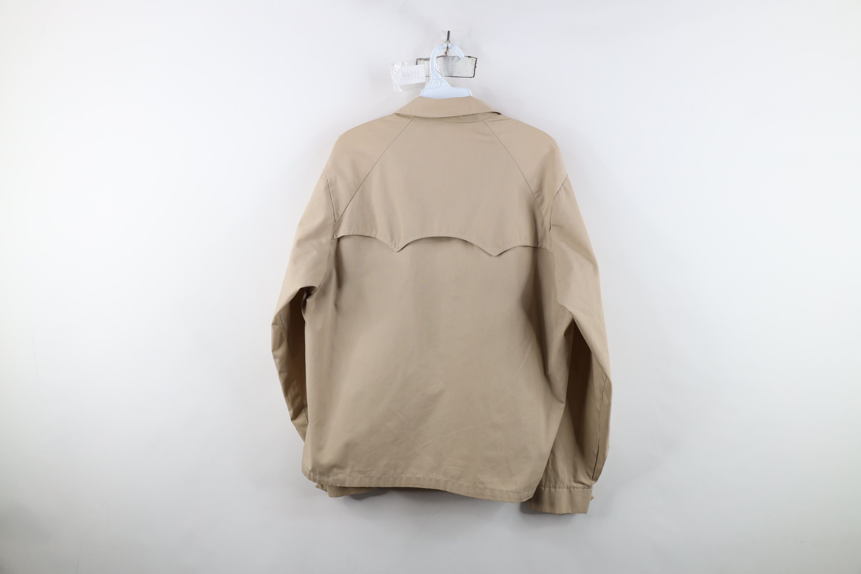 Vintage Vintage 50s 60s Streetwear Cafe Racer Bomber Jacket USA Tan Size US XL / EU 56 / 4 - 12 Thumbnail