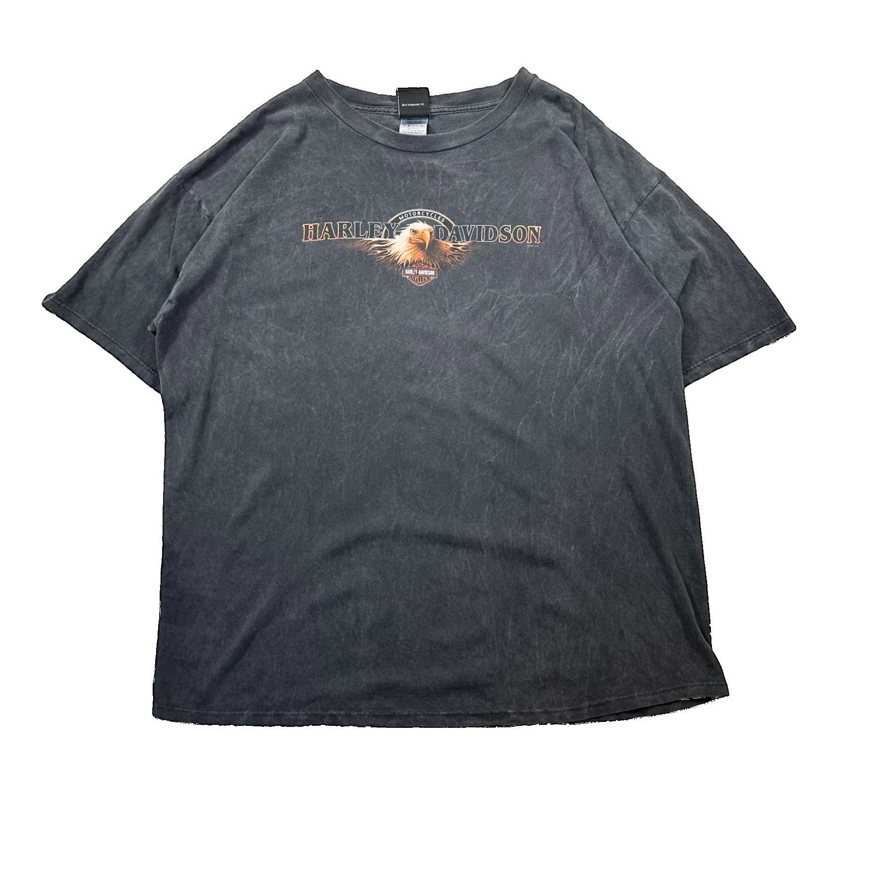 Vintage Vintage 00s Harley Davidson North Carolina Graphic T Shirt Size US XXL / EU 58 / 5 - 1 Thumbnail