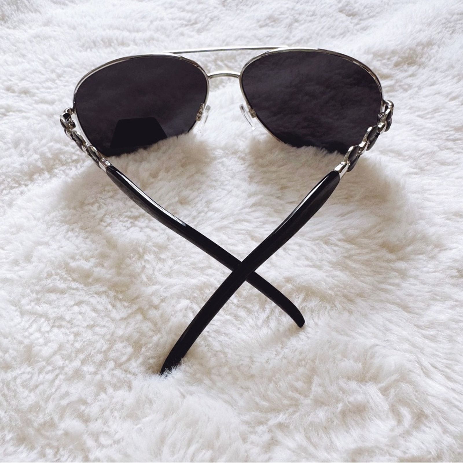 Other Brock Black Sleek Aviator Sunglasses Size ONE SIZE - 7 Thumbnail