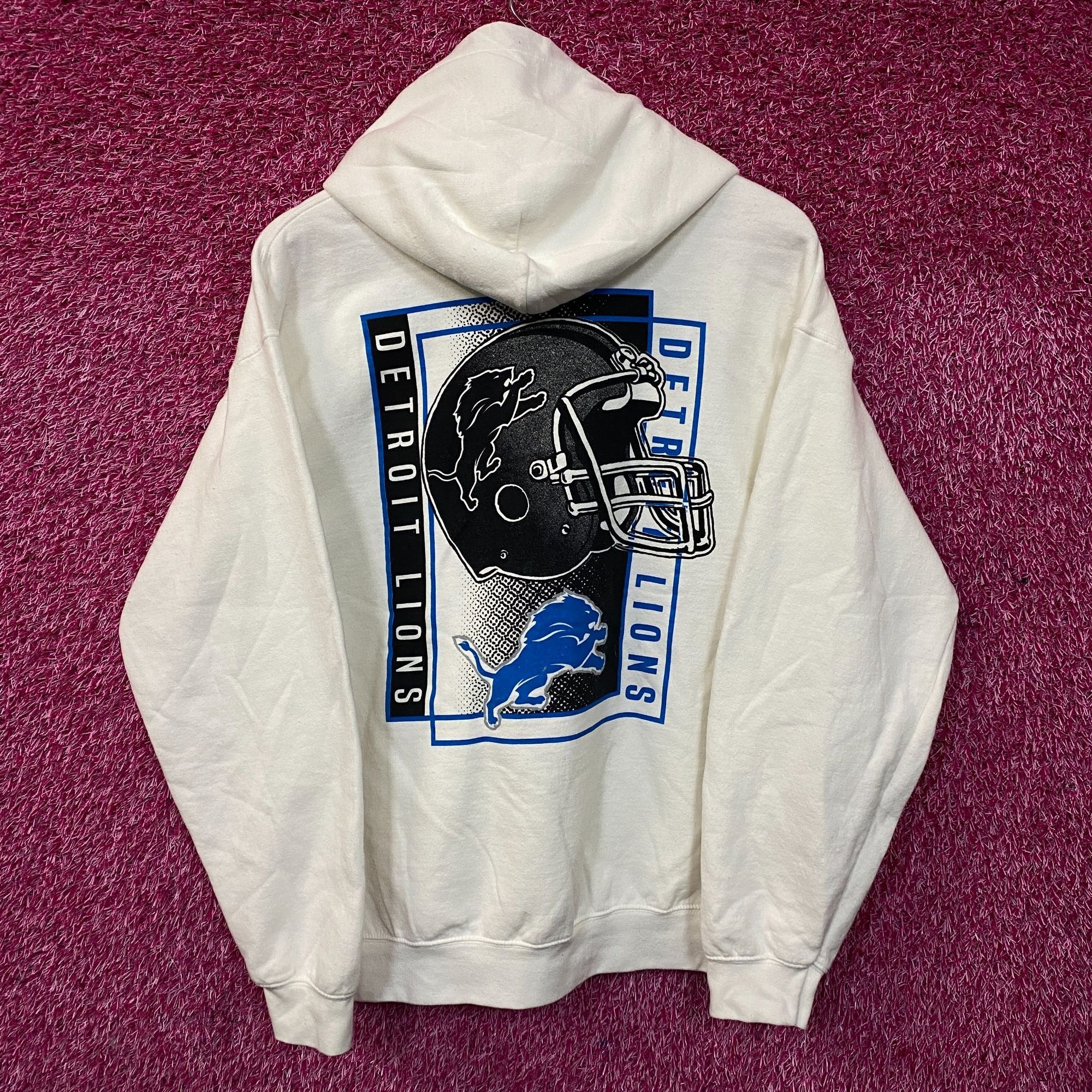 Junk Food Junk Food Clothing Detroit Lions Retro Style Graphic Pullove Size US M / EU 48-50 / 2 - 1 Thumbnail