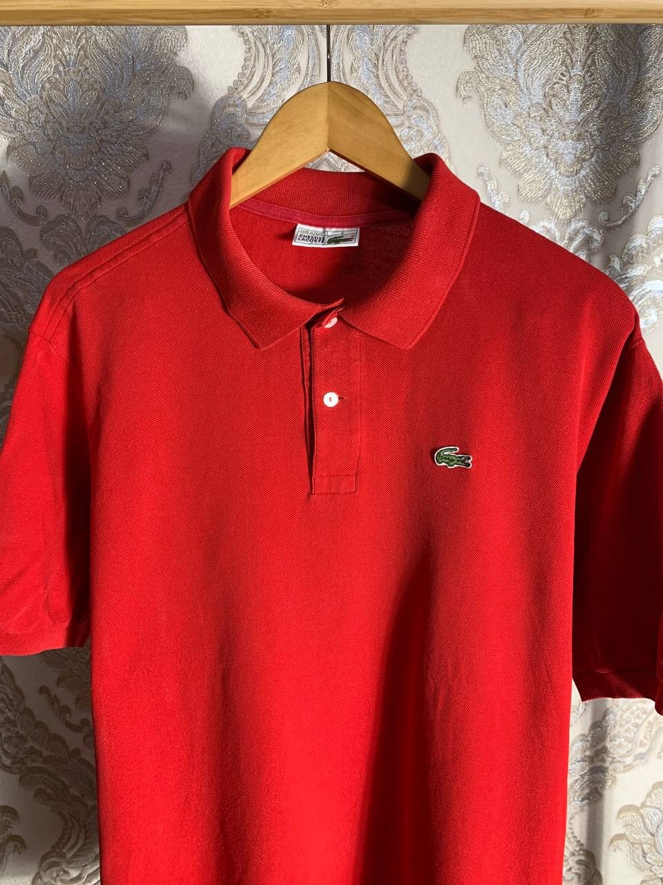 Lacoste Vintage Lacoste Chemise Retro Polo Tennis Classic Casual 90s Size US XL / EU 56 / 4 - 2 Thumbnail