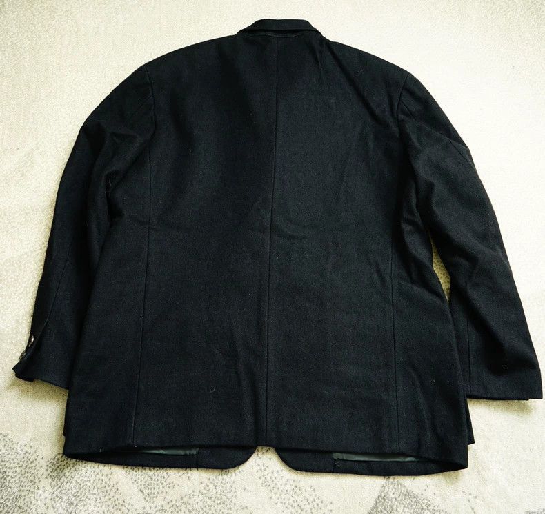 Yohji Yamamoto Yohji Yamamoto Yohji Yamamoto Wool Suit Jacket for Men Size US S / EU 44-46 / 1 - 9 Thumbnail