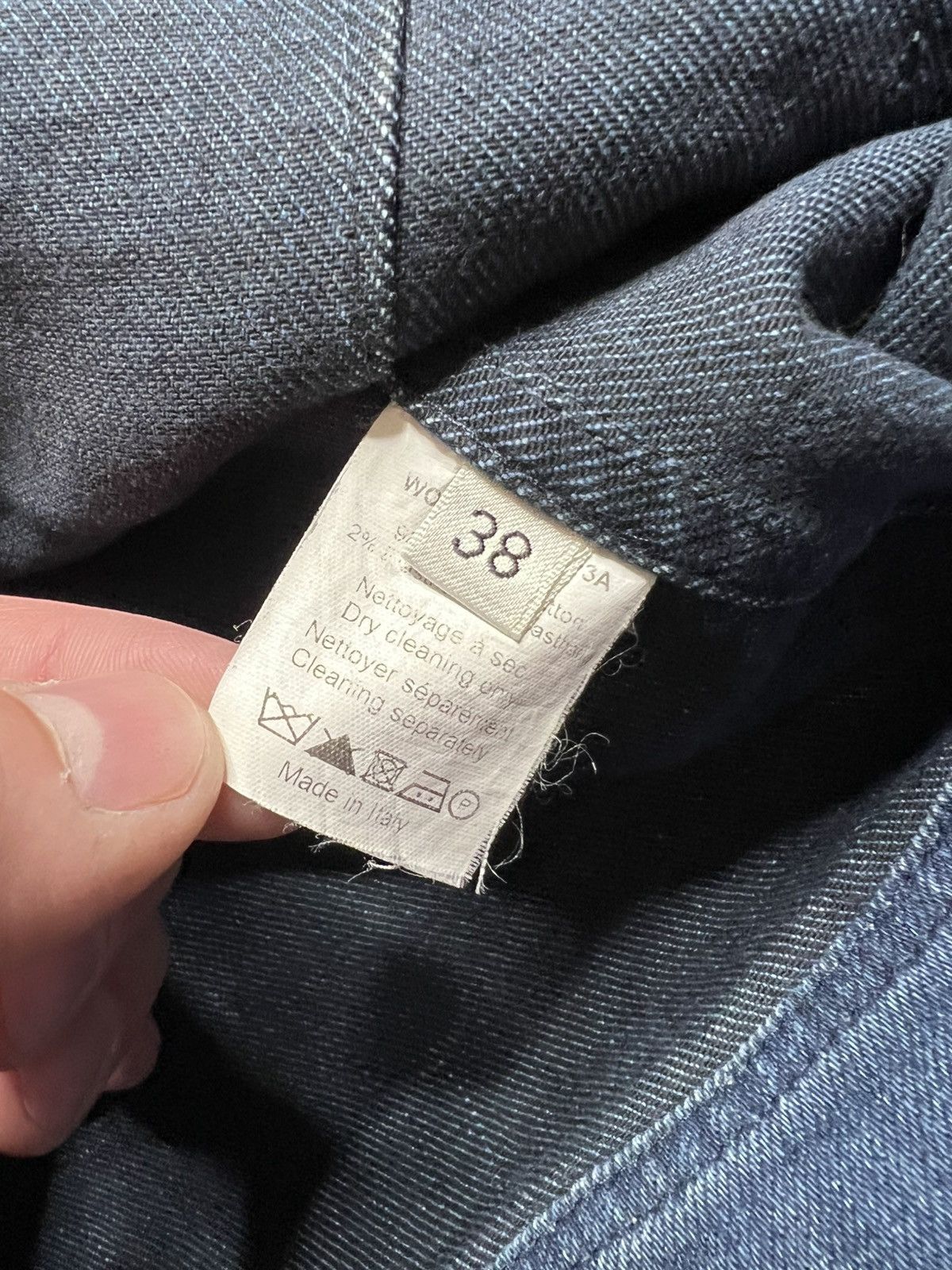 Lanvin LANVIN LOVES ACNE JEANS DENIM JACKET sz 38 WOMEN Size XS / US 0-2 / IT 36-38 - 14 Thumbnail