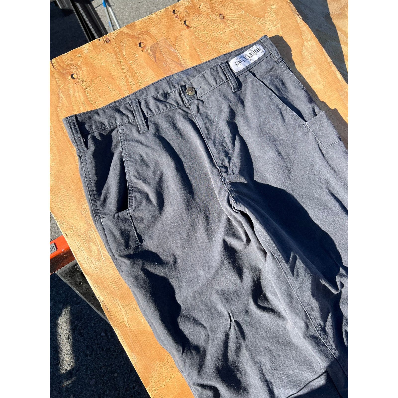 Carhartt Carhartt Relaxed Fit Gray Canvas Work Pants Mens 32x34 Size US 32 / EU 48 - 10 Thumbnail