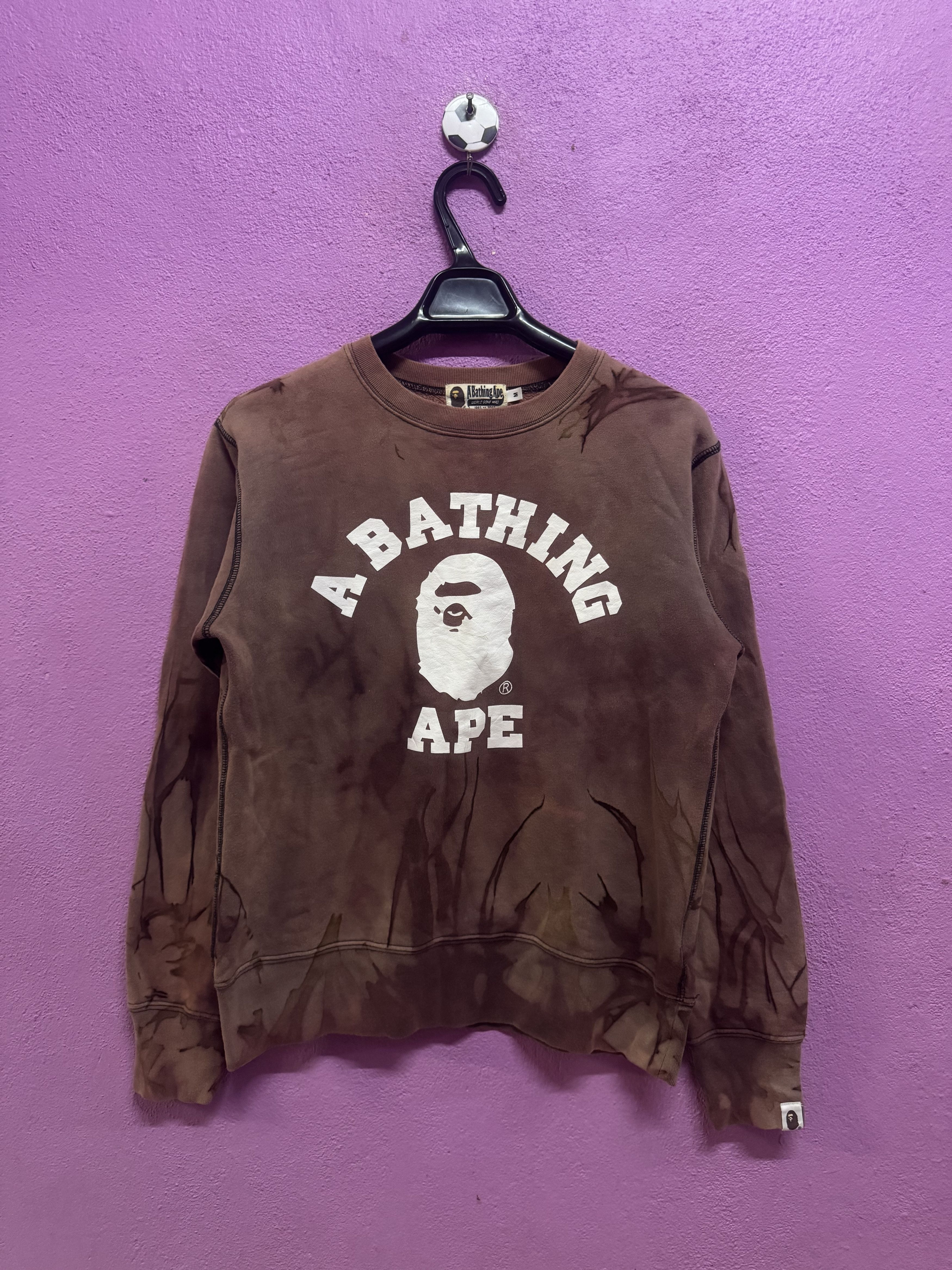 Bape Bape Tie Dye Sweatshirts Size US M / EU 48-50 / 2 - 1 Thumbnail
