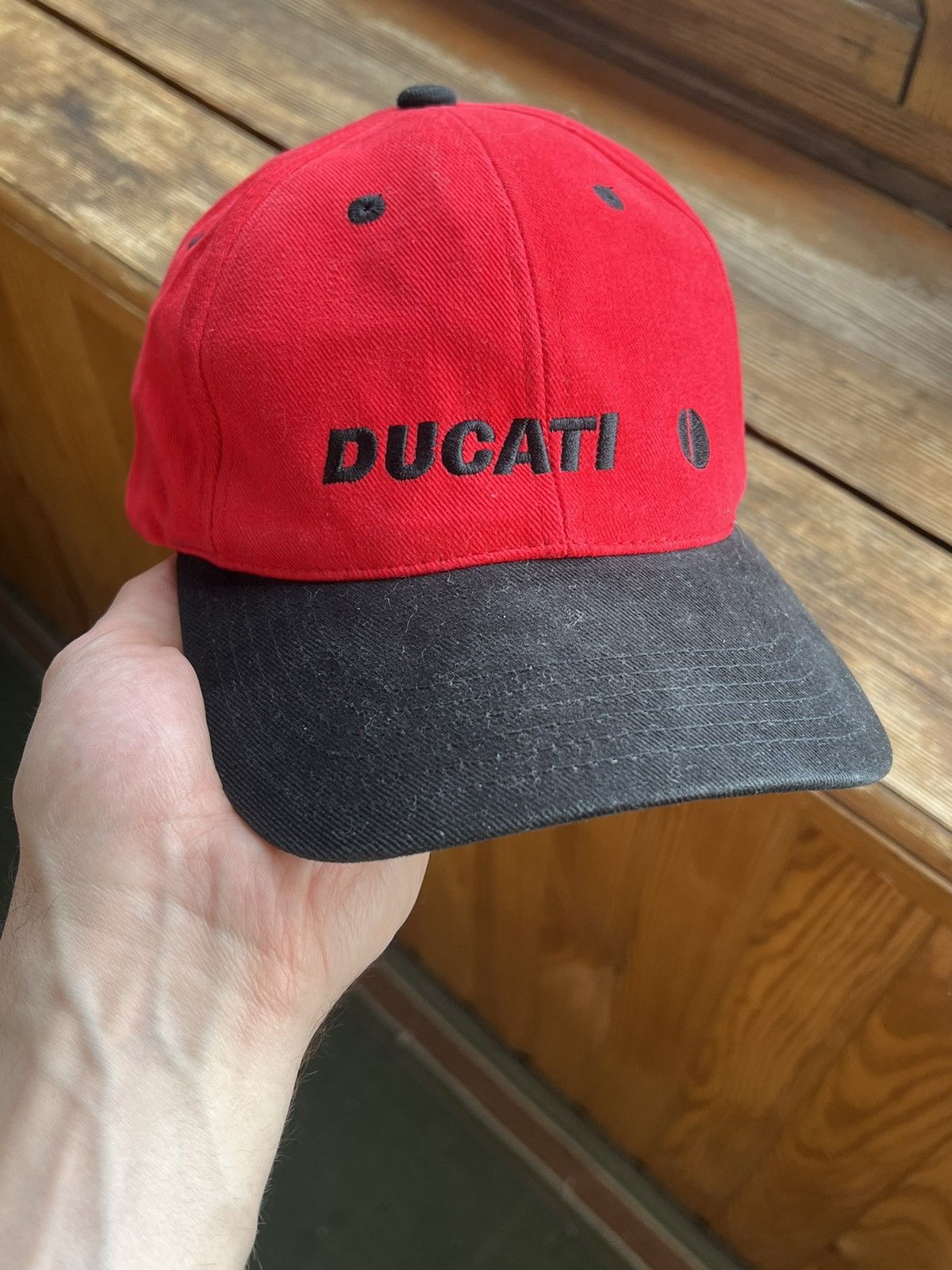 Vintage Vintage Ducati Racing Moto Cap Y2K Hat Size ONE SIZE - 1 Thumbnail