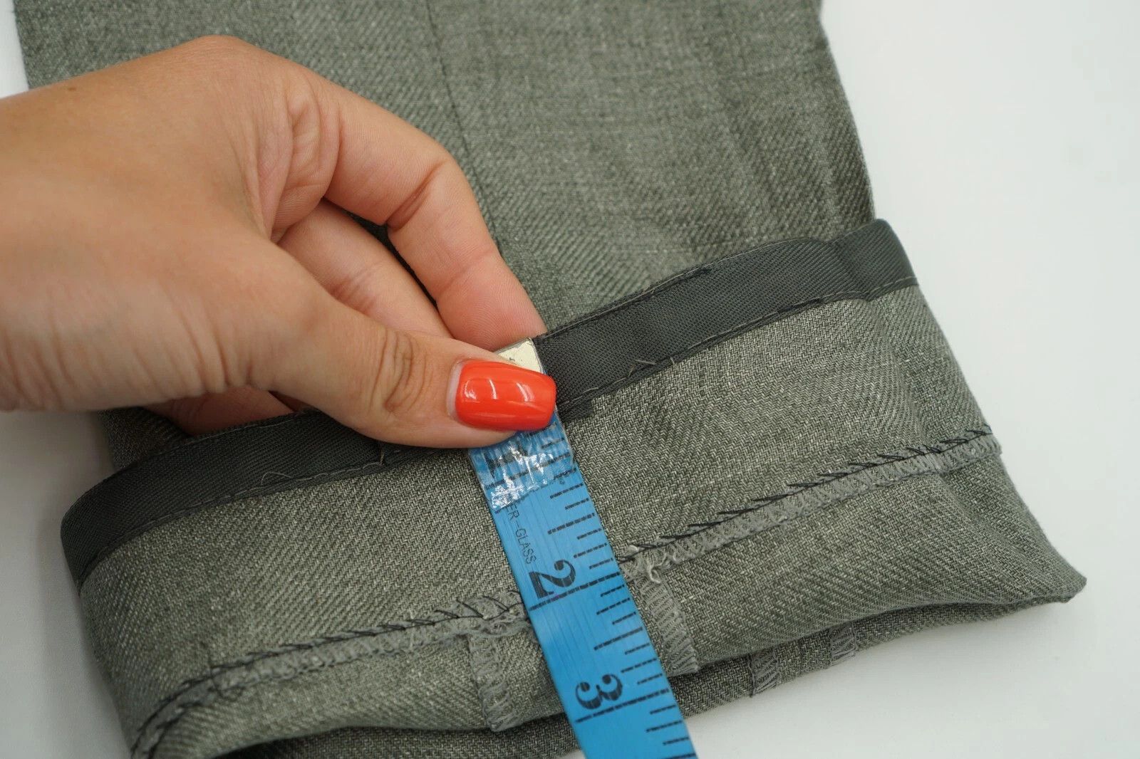 Suitsupply Men Suitsupply Trousers 100% Linen Green Soho 102 UK/US42L Size 42L - 5 Thumbnail