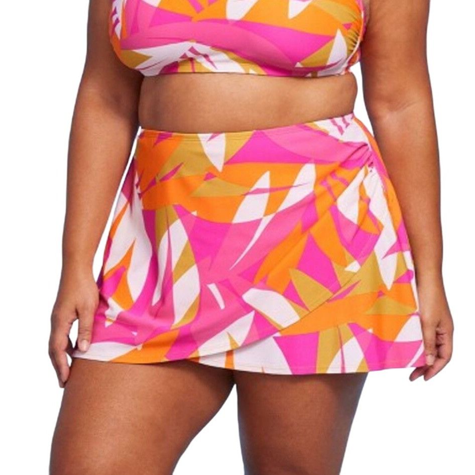 Other Kona Sol Women's Bright Color Abstract Print Swimsuit Wrap S Size ONE SIZE - 1 Thumbnail