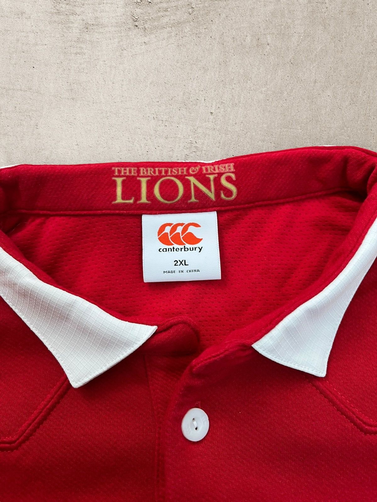 Canterbury of New Zealand Canterbury British & Irish Lions Rugby Cotton Version Jersey Size US L / EU 52-54 / 3 - 4 Thumbnail