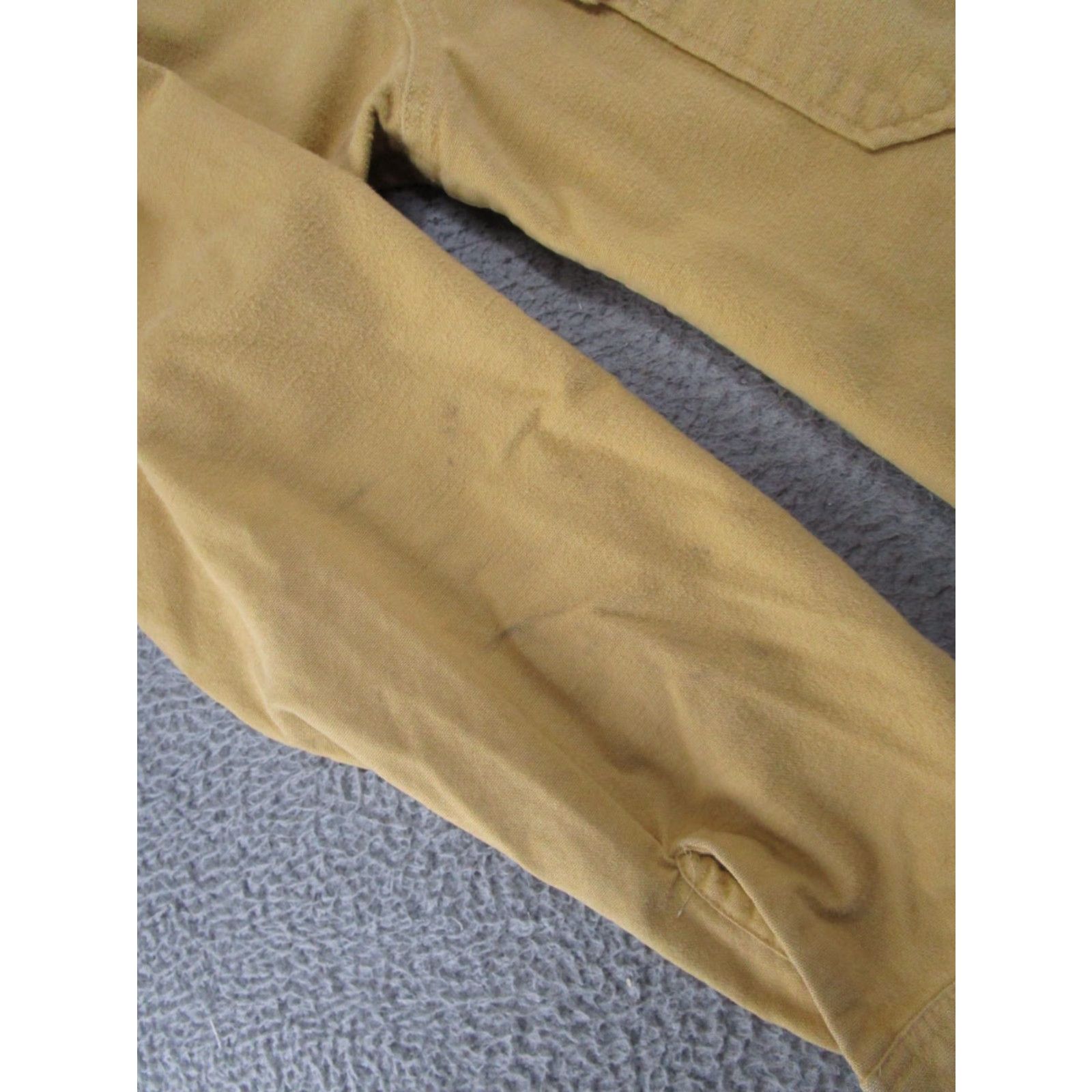 Eddie Bauer VINTAGE Eddie Bauer Flannel Shirt Tall L Gold 90s Chamois Grunge Button-Front Long Sleeve Mens Size US L / EU 52-54 / 3 - 7 Thumbnail