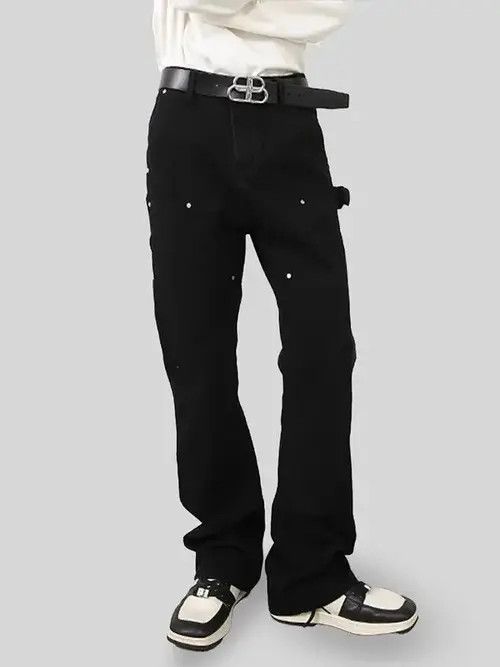 Japanese Brand × Jean Casual loose fitting straight leg jeans Size US 30 / EU 46 - 4 Thumbnail