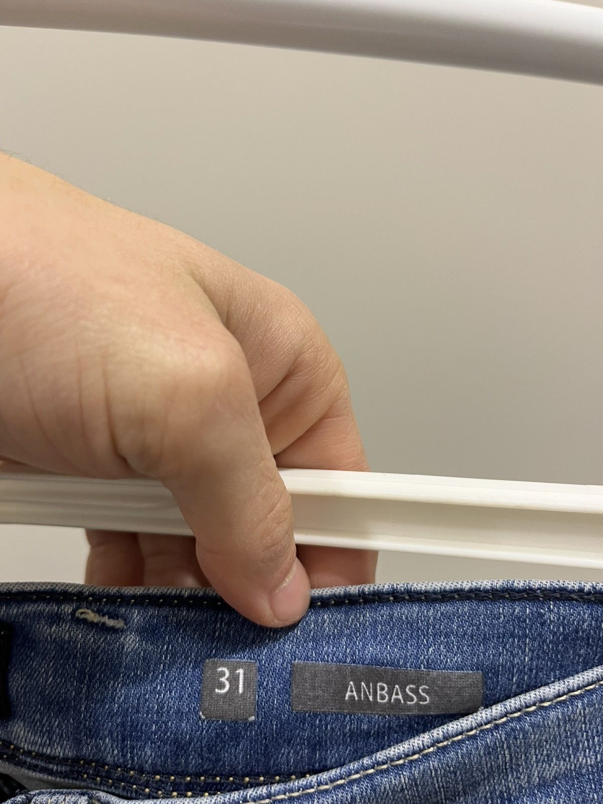Replay Replay Anbass Blue Jeans Size 31/32 Size US 31 - 4 Thumbnail