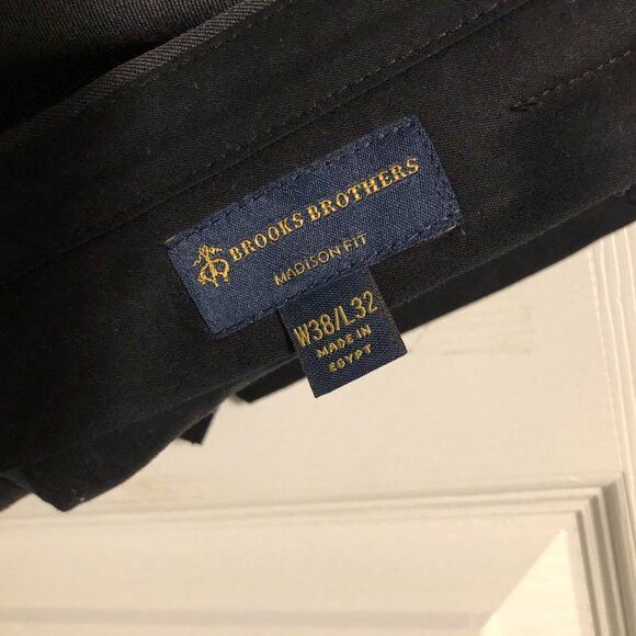 Brooks brothers men's 100%wool dress pants size: 38/32