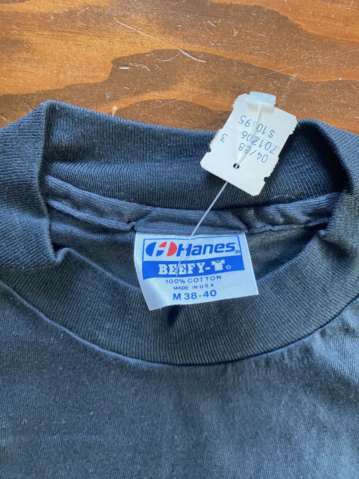 Hanes × Universal Studios × Vintage Vintage NWT 80’s Universal Studios Black Single Stitch Tee Size US M / EU 48-50 / 2 - 11 Thumbnail