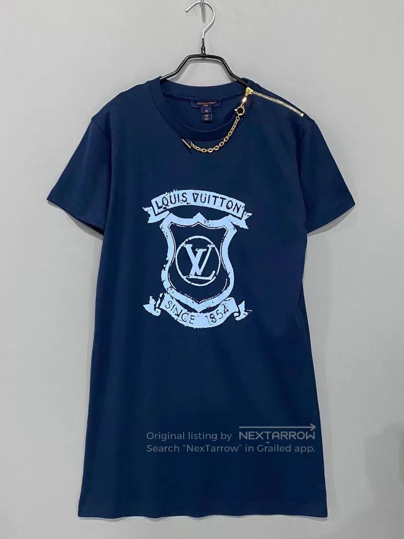 Louis Vuitton Louis Vuitton Fall/Winter 25 New Chain Badge logo Dress Size XS / US 0-2 / IT 36-38 - 1 Thumbnail