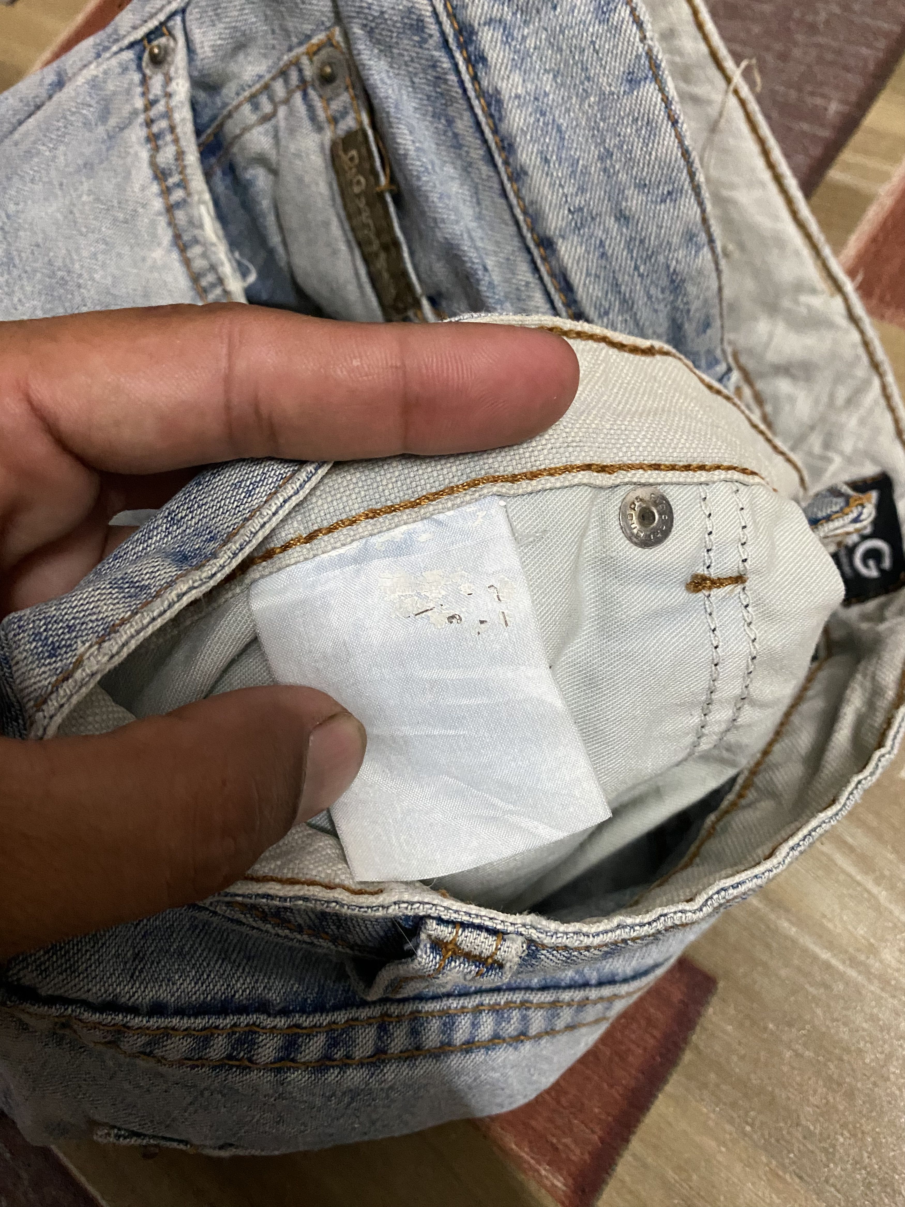 Dolce & Gabbana Vintage DOLCE & GABBANA distressed denim Size US 34 / EU 50 - 12 Thumbnail