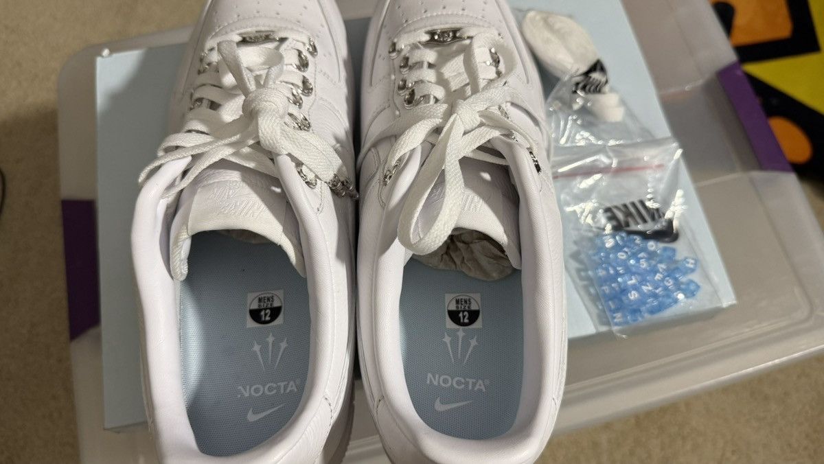 Chrome Hearts × Drake CHROME HEARTS NOCTA AIR FORCE 1 LOW SIZE 12 CLB Size US 12 / EU 45 - 16 Thumbnail