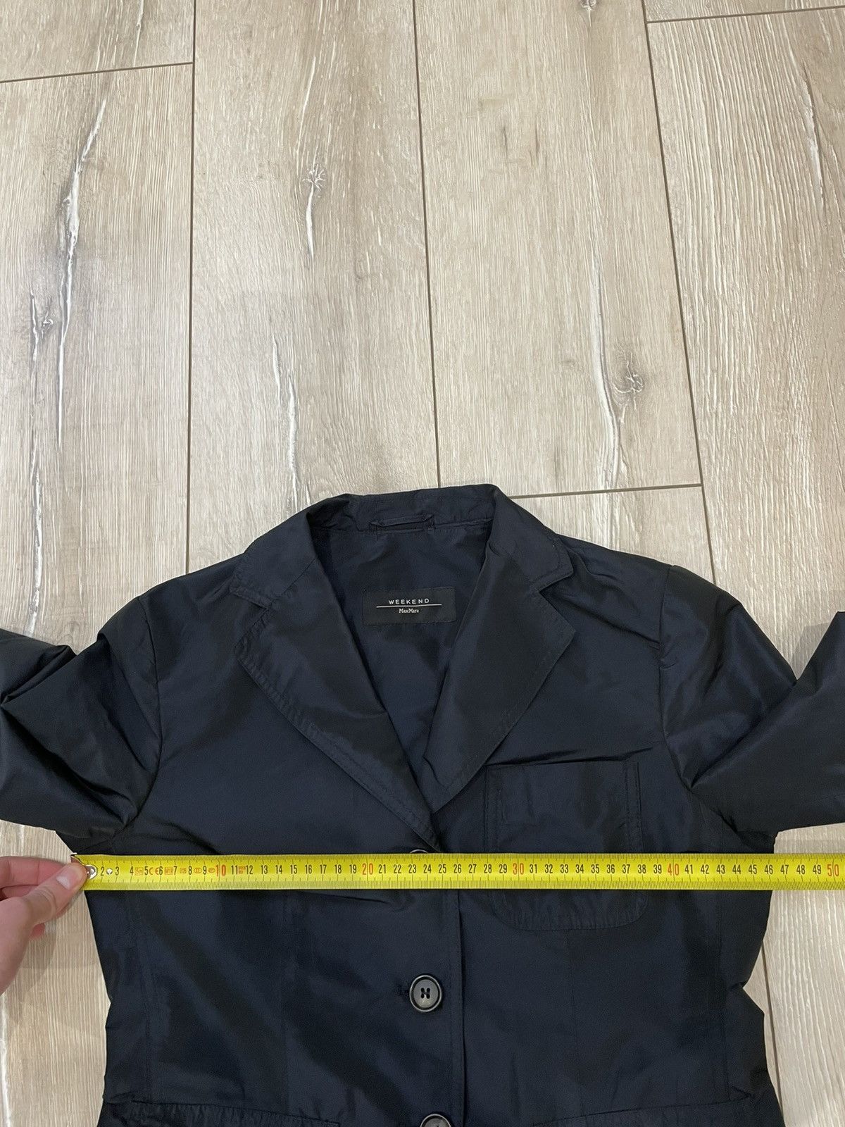Max Mara × Vintage × Weekend Max Mara Max Mara Vintage Nylon Blazer Jacket Size S / US 4 / IT 40 - 9 Thumbnail