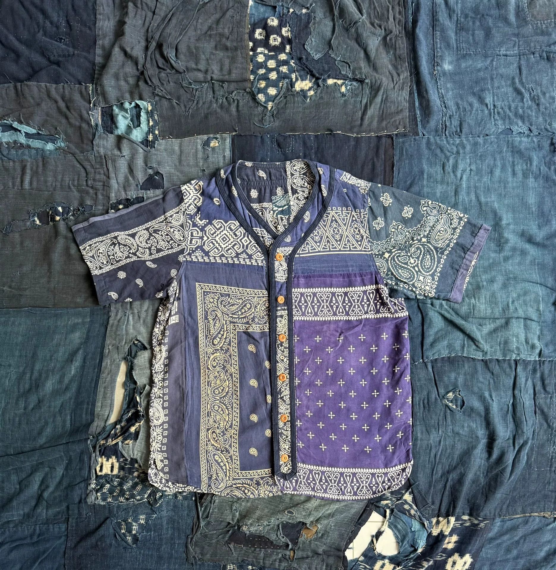 Visvim VISVIM 18AW Dugout S/S Bandana Shirt Size US M / EU 48-50 / 2 - 1 Thumbnail