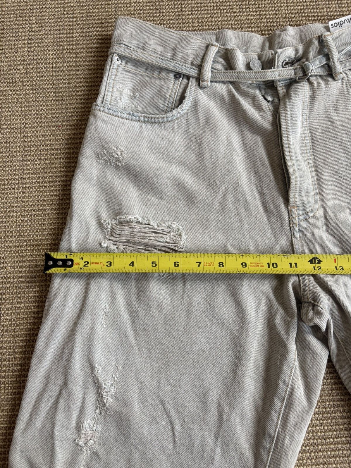 Acne Studios Acne Studios Jeans White Size US 30 / EU 46 - 8 Thumbnail