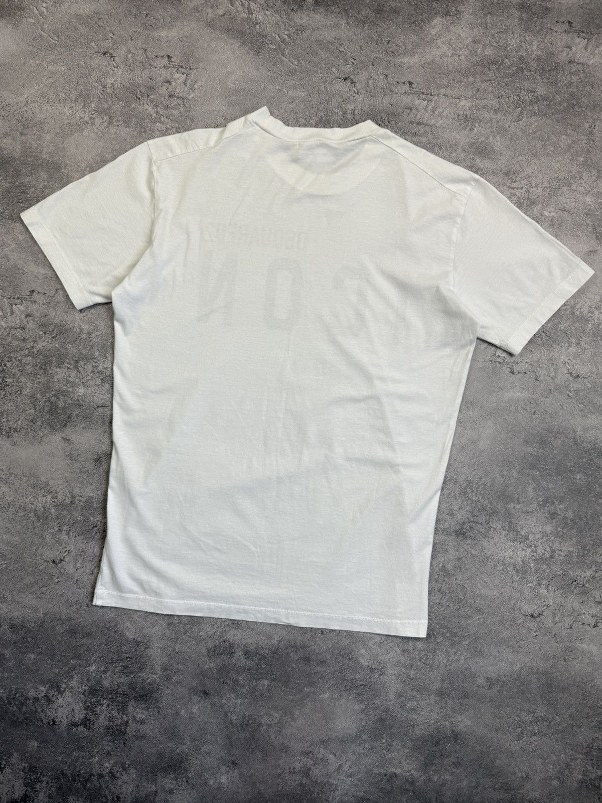 Dsquared2 Dsquared2 ICON Big Logo T-Shirt White Tee Y2K Streetwear Size US M / EU 48-50 / 2 - 13 Thumbnail