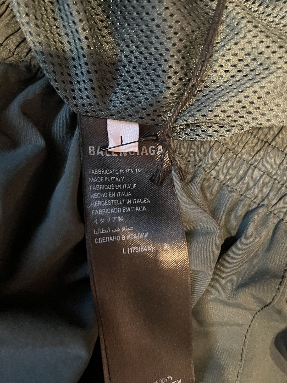 Balenciaga Balenciaga Forest Green Track Pants Size US 31 - 8 Thumbnail