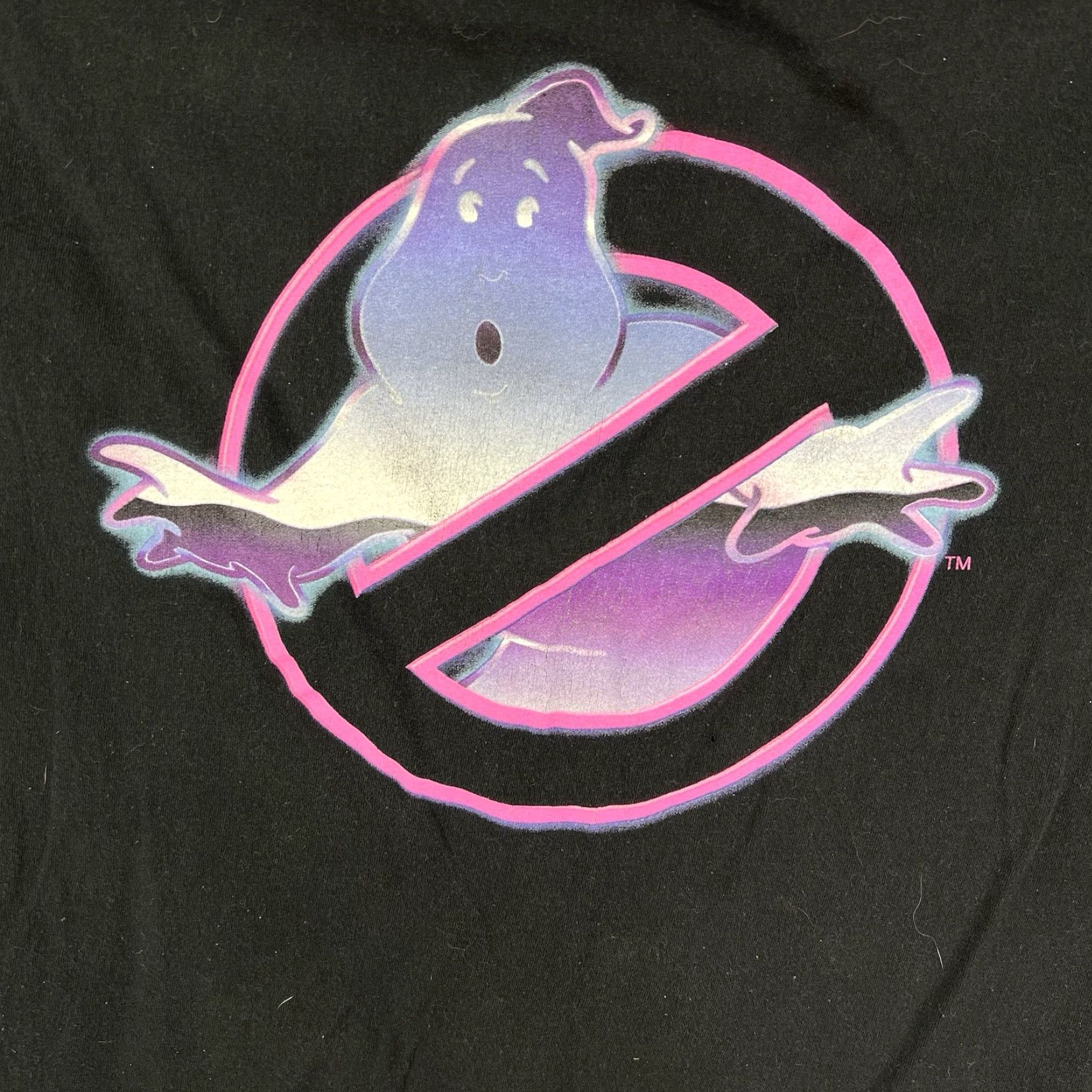 Vintage VINTAGE Ghostbusters Shirt Mens 3XL Black Ghost Busters Logo 80s Movie Promo Crew Neck Short Sleeve Size US XXL / EU 58 / 5 - 2 Thumbnail