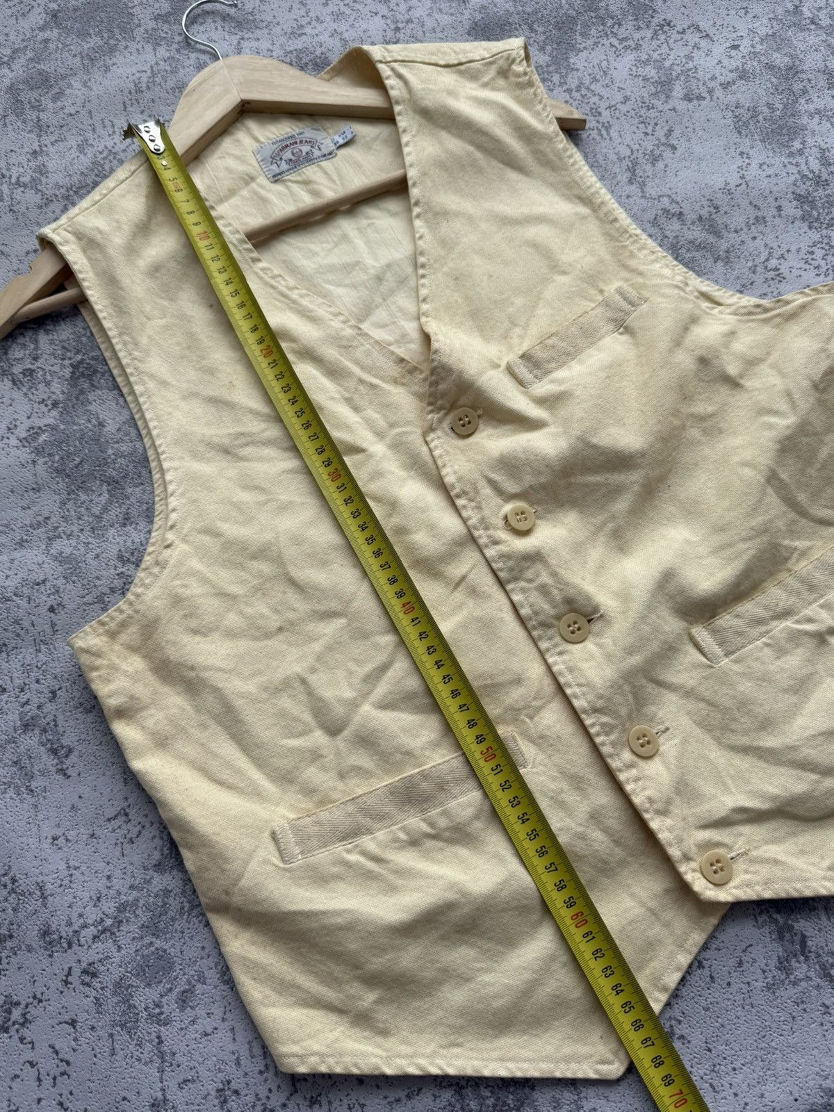 Armani × Giorgio Armani Archive Giorgio Armani Fade Vintage 80s Vest Size US M / EU 48-50 / 2 - 14 Thumbnail