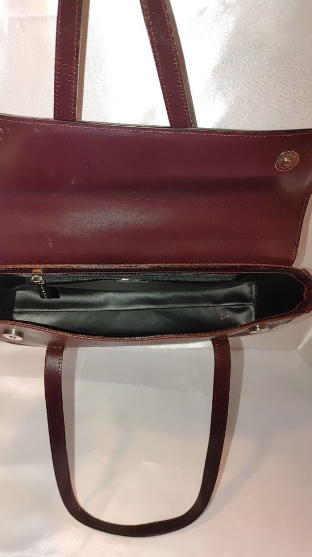 The Unbranded Brand Lancaster Leather Bag Size ONE SIZE - 8 Thumbnail